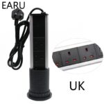 220V 16A PULL POP UP Electrical 3 Plug Socket 2 USB Kitchen - Image 5