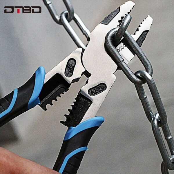 6''8''9'' Multifunction Pliers Set Combination Pliers Stripper - Image 1