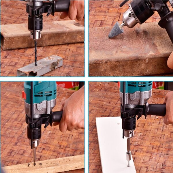650W 220V 3800rpm Electric Impact Drill Kit - Image 6