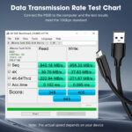 USB 3.2 Gen2 A to C Cable - Image 6