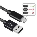 USB 3.2 Gen2 A to C Cable - Image 4
