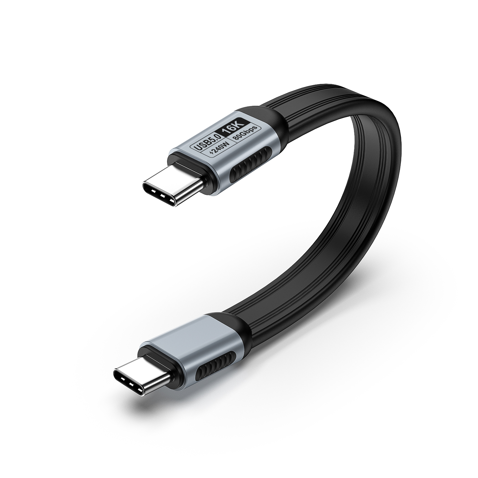画板 2 USB 5 Type C Flat Cable - Image 1